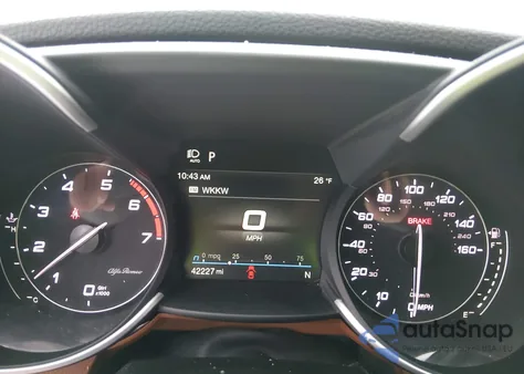 2020 Alfa Romeo Giulia Ti Awd from USA, damaged, VIN ZARFANBN0L7637047